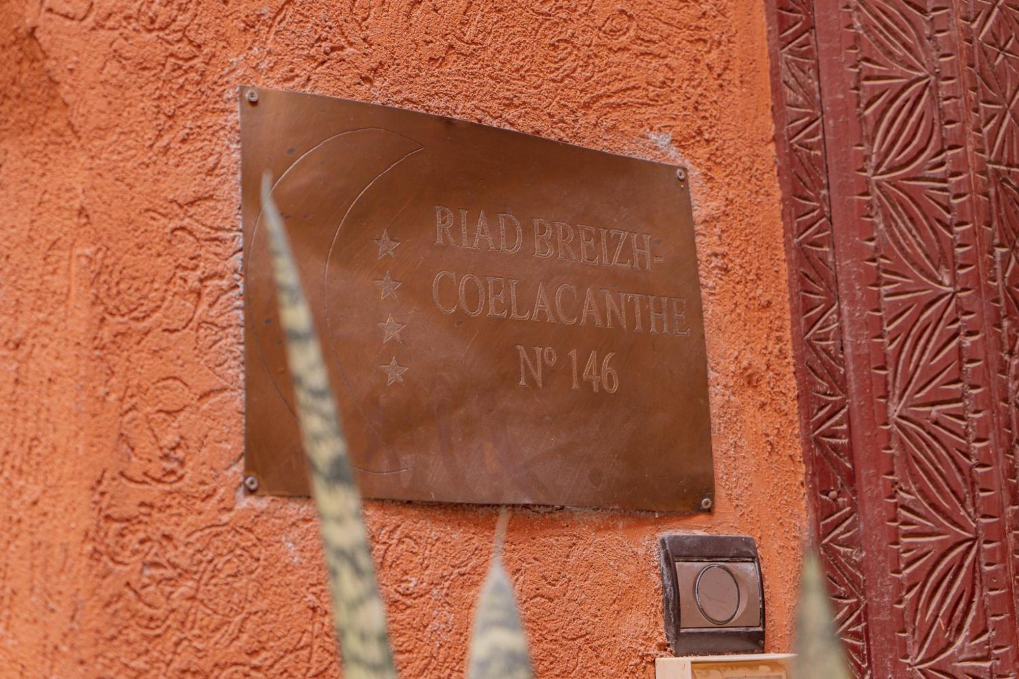 Riad Breizh-Coelacanthe Marrakesz Zewnętrze zdjęcie